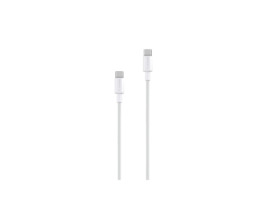 Buy Platinum FLARE Series PD Cable Type-C 100W 1.2M - White in Qatar. Buy Platinum FLARE Series PD Cable Type-C 100W 1.2M - White in Qatar.